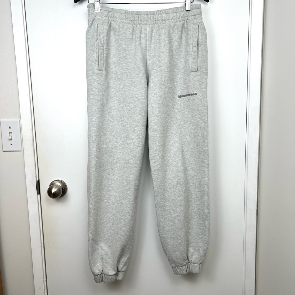 Adidas X Pharrell Williams French Terry Cotton Sweatpants Men’s size S Ash Gray